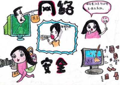 衡水市景縣 “畫‘飯圈’亂象·繪網絡安全”兒童畫作品展示圓滿舉行